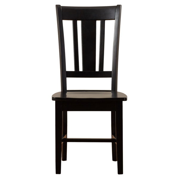August Grove® Malcolm Solid Wood Slat Back Side Chair & Reviews Wayfair